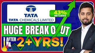 Tata Chemical  Huge breakout with high volumes  Why Tata Chemical share is rising [upl. by Christabella461]