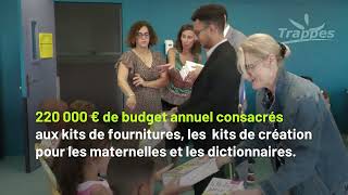 Retour en vidéo sur la rentrée scolaire 20242025 à Trappes [upl. by Ttik405]