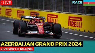 F1 Live Azerbaijan Grand Prix 2024 Race Watchalong [upl. by Lyndell123]