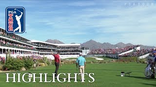 Highlights  TPC Scottsdale No 16 from Round 2 [upl. by Enuahs]