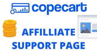 Affiliate Support Seite für CopeCart Produkt erstellen [upl. by Ecnadnac]