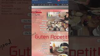 Netzwerk A1 Kursbuch Kapitel  4  Guten Appetit  German Self Study Series [upl. by Bunnie]