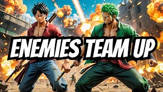 Exciting TeamUp Luffy amp Zoro Alliance Against Pacifista [upl. by Busch]