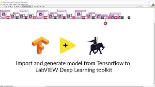 Get started  Import H5 tensorflow file in LabVIEW deep learning toolkit [upl. by Slinkman]