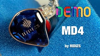 HIDIZS MD4  Sound Demo [upl. by Gruver]