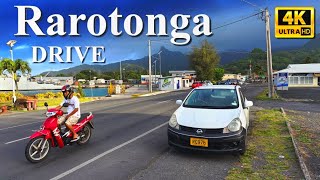 Rarotonga  Cook Islands Driving around island 4K UHD [upl. by Aeslek]