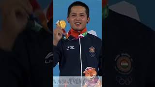 Indian Army to the Olympics  Meet Subedar Jeremy Lalrinnunga youtubeshorts shorts [upl. by Reviere459]