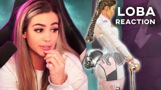 FIRST REACTION TO LOBA SKINS FINISHERS BANNERS QUIPS  Apex Legends Season 5 Highlights [upl. by Linad276]