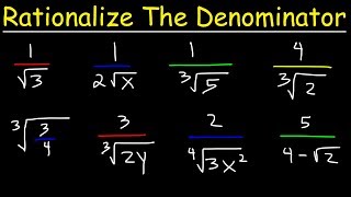 Rationalize The Denominator [upl. by Iolanthe872]