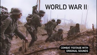 WORLD WAR II Original Color Footage With Sounds [upl. by Klemperer850]