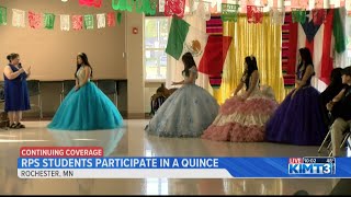 Rochester Public Schools students plan and host a quince [upl. by Yartnod138]