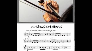 Walk on Mars from Vamoosh Violin Book 1 [upl. by Tryck]