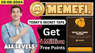 Level 111  Memefi Secret Tap Combo Reward  Memefi 4000000 Coins Code  memefi Secret Code [upl. by Zarah]