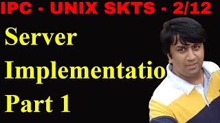 212 Unix Domain sockets Server Implementation Part 1  Udemy Courses  Linux IPC [upl. by Klemm]