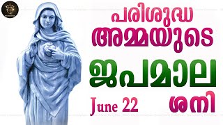 Rosary Malayalam I Japamala Malayalam I June 22 Saturday 2024 I Joyful Mysteries I 630 PM [upl. by Eitsyrk]