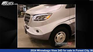 Wonderful 2024 Winnebago View 24D Class C RV For Sale in Forest City IA  RVUSAcom [upl. by Ainosal]