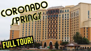 Disneys Coronado Springs Resort  INDEPTH TOUR  We Stayed at Coronado Springs [upl. by Racso668]