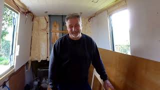 Ep 19 Exciting times as bulkheads go up in our narrowboat build amp canal boat starts to take shape [upl. by Kuebbing]