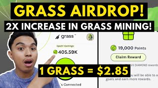 GRASS 2X INCREASE IN MINING TUTORIAL I STEP BY STEP ON MINING GRASS I GRASS MINING TOKEN [upl. by Betteann456]