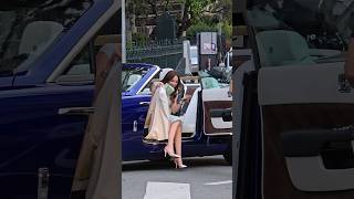 Billionaire Lady Boss with her ROLLS ROYCE in Monaco monaco billionaire luxurylifestylelife [upl. by Sucramrej]