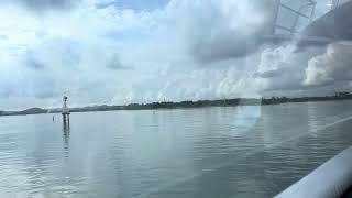 Onboard Ethos of Majestic arriving Batam Centre Ferry Terminal [upl. by Enyawd528]