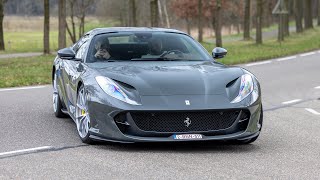 Novitec Ferrari 812 GTS  LOUD Accelerations Revs amp Downshifts [upl. by Anitsuj]