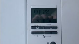 Vaillant boiler F22 error code– How to fix by repressurising [upl. by Yecaw]