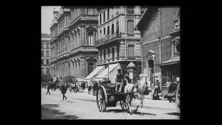 Place des Cordeliers à Lyon 1895 Place des Cordeliers à Lyon  Lumière [upl. by Keriann905]