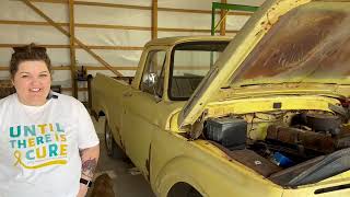 1961 yellow ford f100 unibody [upl. by Teriann54]