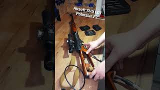 HPA SVD Dragunov LCT Polarstar F2 airsoft [upl. by Naesed]