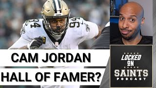 New Orleans Saints Cam Jordan Making HOF Case  Dennis Allen Head Coach Chances [upl. by Ahsemrac944]