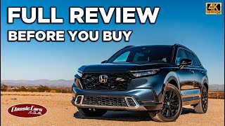 2023 Honda CRV Hybrid AWD Sport Touring Review [upl. by Rocray]