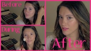 My Everyday Summer Makeup Routine ♡ Afternoons in June ♡  Blair Fowler [upl. by Anirtek208]