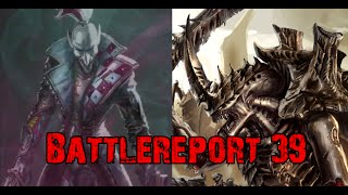 WH40k Battlereport 39  Tyraniden vs Harlequins 1500 P GER [upl. by Asirrak]