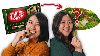 Can Rie Make This Matcha KitKat Fancy [upl. by Tniassuot]