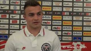 fcbchInterview mit Xherdan Shaqiri [upl. by Corliss]