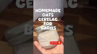 Homemade oats cerelac for Babies food recipe mom [upl. by Gustavo484]