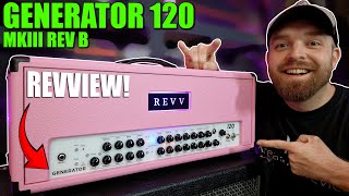 My first Revv amp blew me away Generator 120 MKIII Rev b [upl. by Lira]