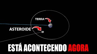 HOJE 26 de ABRIL  ASTEROIDE 2022 HB1 ESTÁ FAZENDO APROXIMAÇÃO ÍNTIMA COM A TERRA [upl. by Nairoc293]