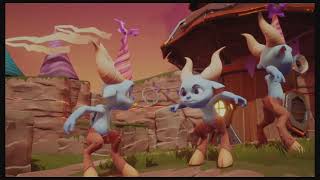 Spyro The Dragon 2 2018  Magma Cone Ending Cutscene [upl. by Lekar]