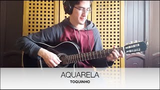 Aquarela  Toquinho  Classical Guitar Cover  TAB [upl. by Karlotta456]