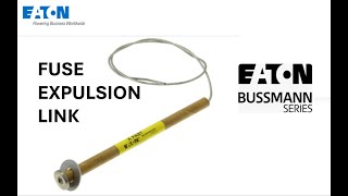 FUSE EXPULSION LINK  EATON BUSSMANN STANDARD SPLN [upl. by Walls]