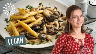 Vegane Schupfnudeln mit Pilzsauce Rezept [upl. by Benjy]