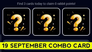 19 amp 20 September Rocky Rabbit Daily ComboToday Rocky Rabbit Superset CardRocky rabbit Daily Combo [upl. by Uzzi457]