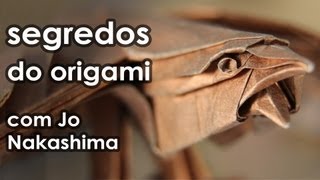 Segredos do ORIGAMI ft Jo Nakashima 🔵Manual do Mundo [upl. by Aruasor]