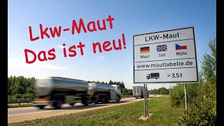 Toll Collect  LkwMaut ab 35 to Gesamtgewicht  Handwerkerausnahme  Neuregelung ab 1 Juli 2024 [upl. by Yanrahs]