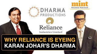 Reliance In Talks With Karan Johar For A Stake In Dharma Why Is Dharma Seeking Partners [upl. by Schlessinger]