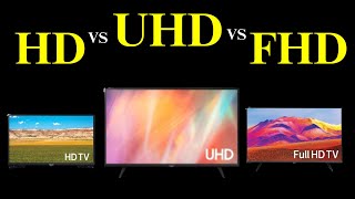 UHD VS FHD DISPLAYS [upl. by Imoyik]