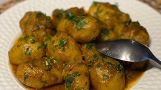 recette de topinambour sans viandeوصفة جد لذيذة بالبطاطة القصبية بدون لحم [upl. by Nannarb]