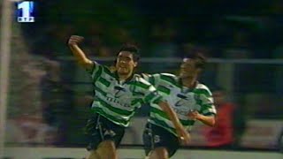 30J  U Leiria  0 x Sporting  3 de 19981999 [upl. by Nongim]